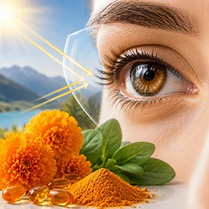Lutein i Zeaxanthin prirodne sunčane naočale za oči